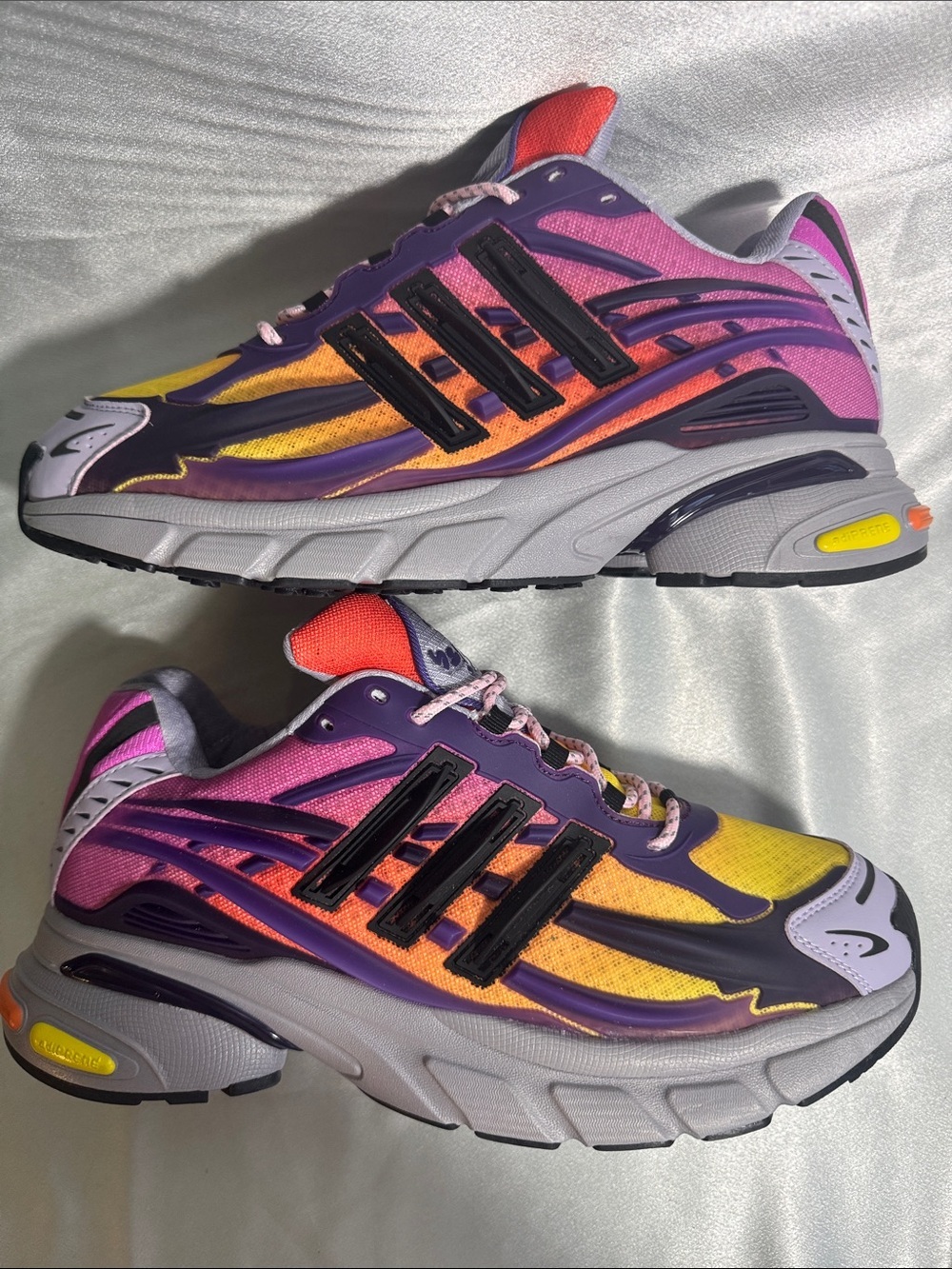 Pharrell x adidas Adistar Jellyfish sneakers-vibrant purple/yellow/pink🔥New! - Picture 7 of 13